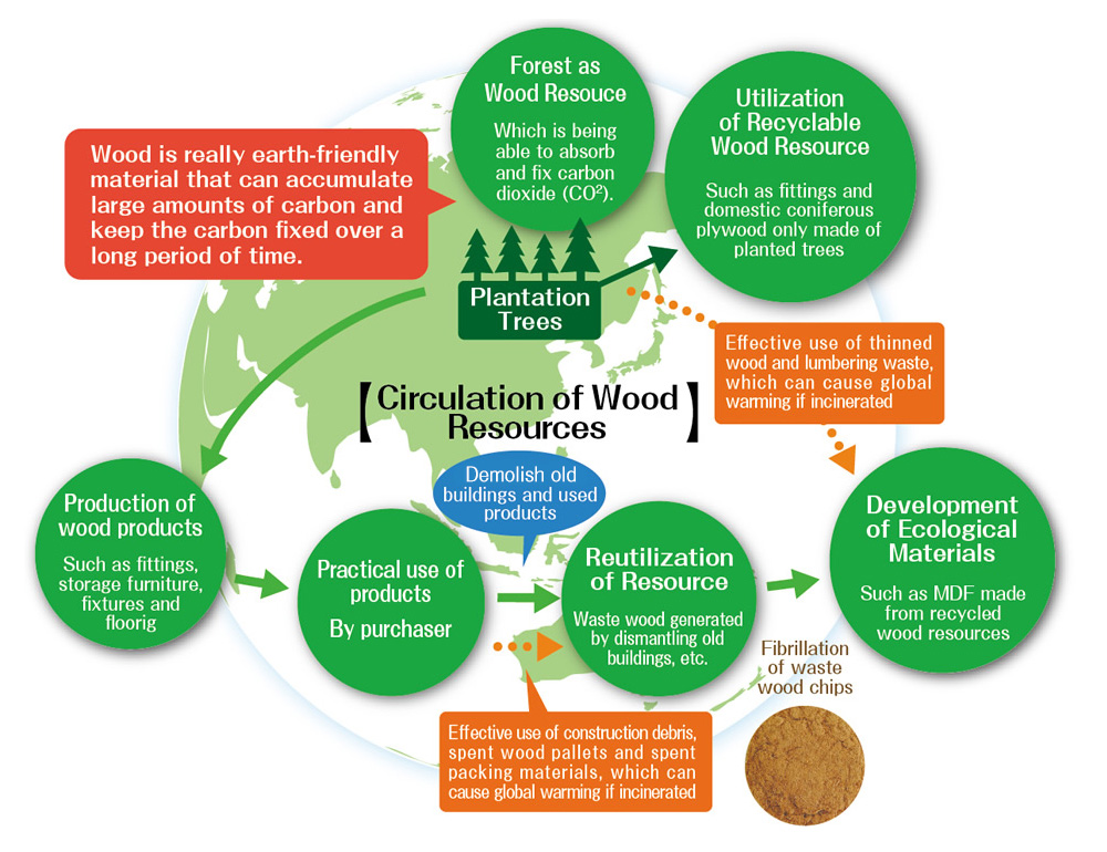 Circulation of Wood Resources