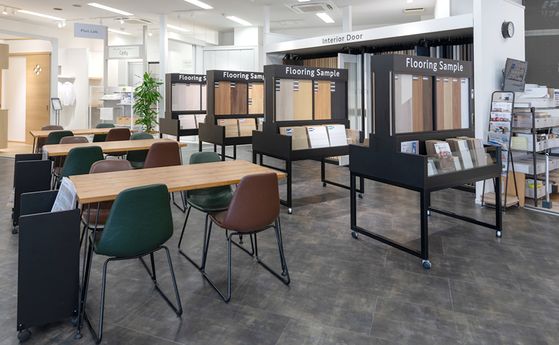 ③床材・建具コーディネートゾーン