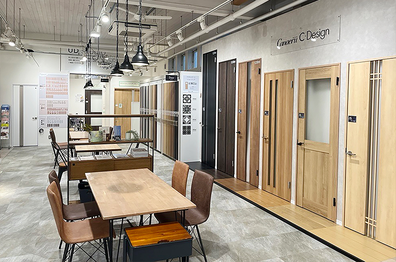 ③床材・建具コーディネートゾーン