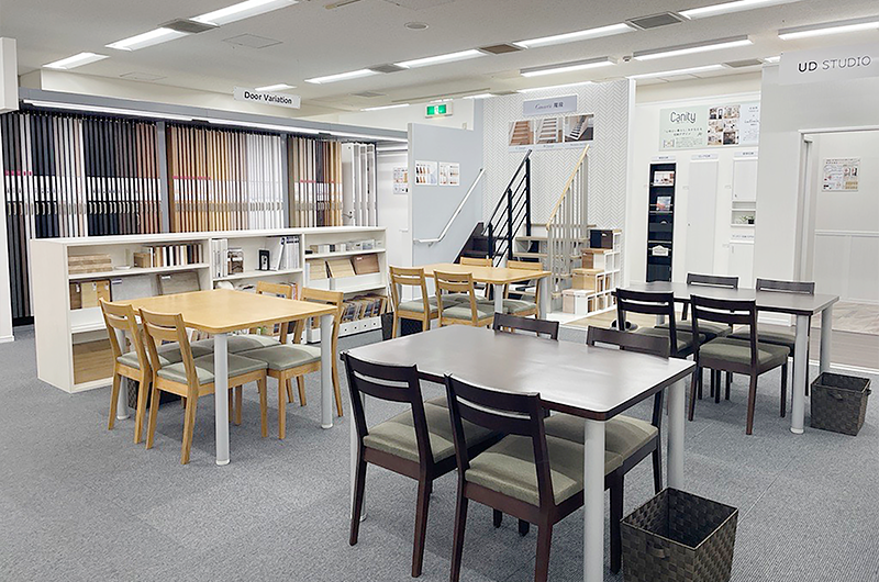 ④床材・建具コーディネートゾーン