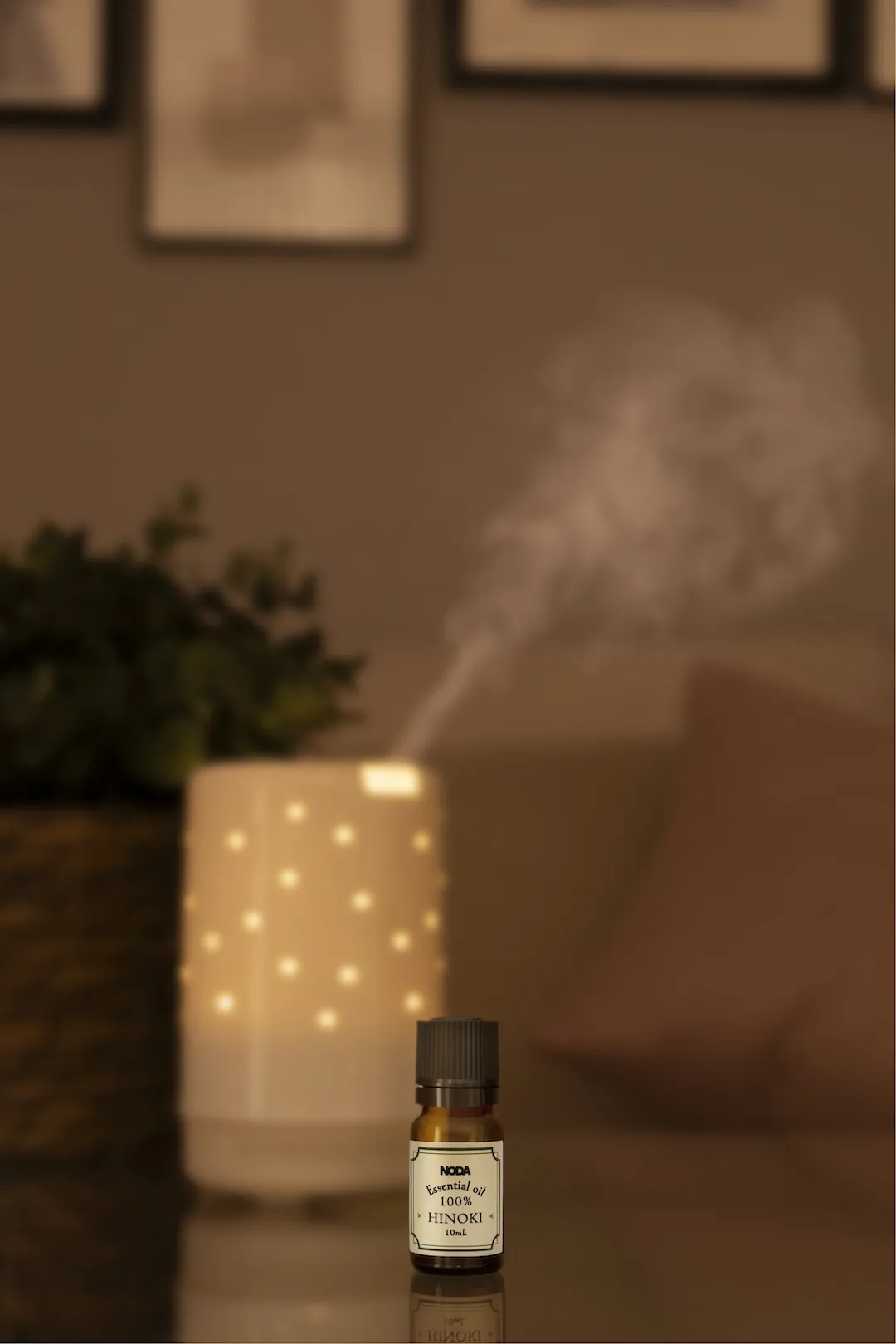 ヒノキの香りの癒し