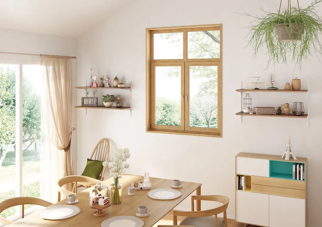 壁面レール収納で空間を有効活用したリビング収納事例